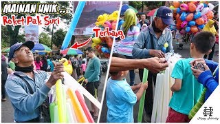 Mainan Roket Apollo Buatan Pak Suri Jadi Favorit Anak - Anak