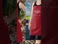 Custom apron monogrammed #kitchen #chef #kitchentools