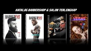 Buku Model Barber Katalog Model Rambut Hairstyle Catalog Barber