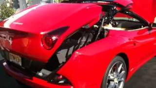 Ferrari California top operation screenshot 3