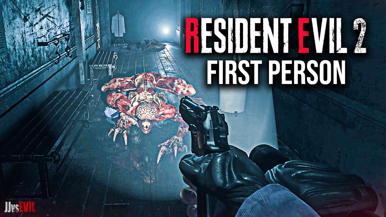 RESIDENT EVIL 2: REMAKE || First Person Mod Gameplay | Leon A Scenario [PART 1/2]