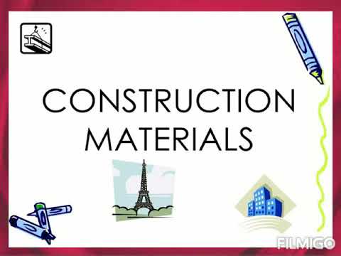 Construction Materials - Introduction