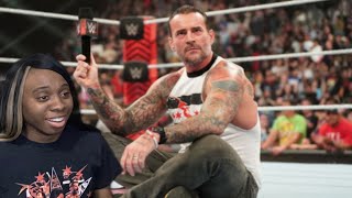 HE DIDN'T COME BACK!!!! CM Punk Tells Drew I'm Going To Break Your Face Raw Segment REACTION