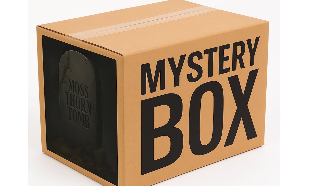 ✨ Welcome to my unboxing of the Mossthorn Tomb Mystery Box from
