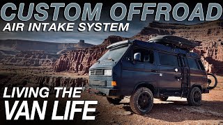 Upgrading the VW Vanagon Westfalia: Building a Custom Air Filter System | Living The Van Life by Living The Van Life 58,633 views 7 months ago 12 minutes, 51 seconds