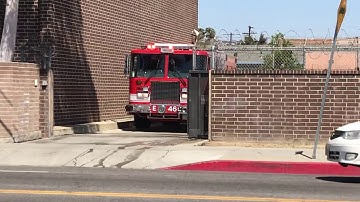 Lafd engine 46 responding code 3