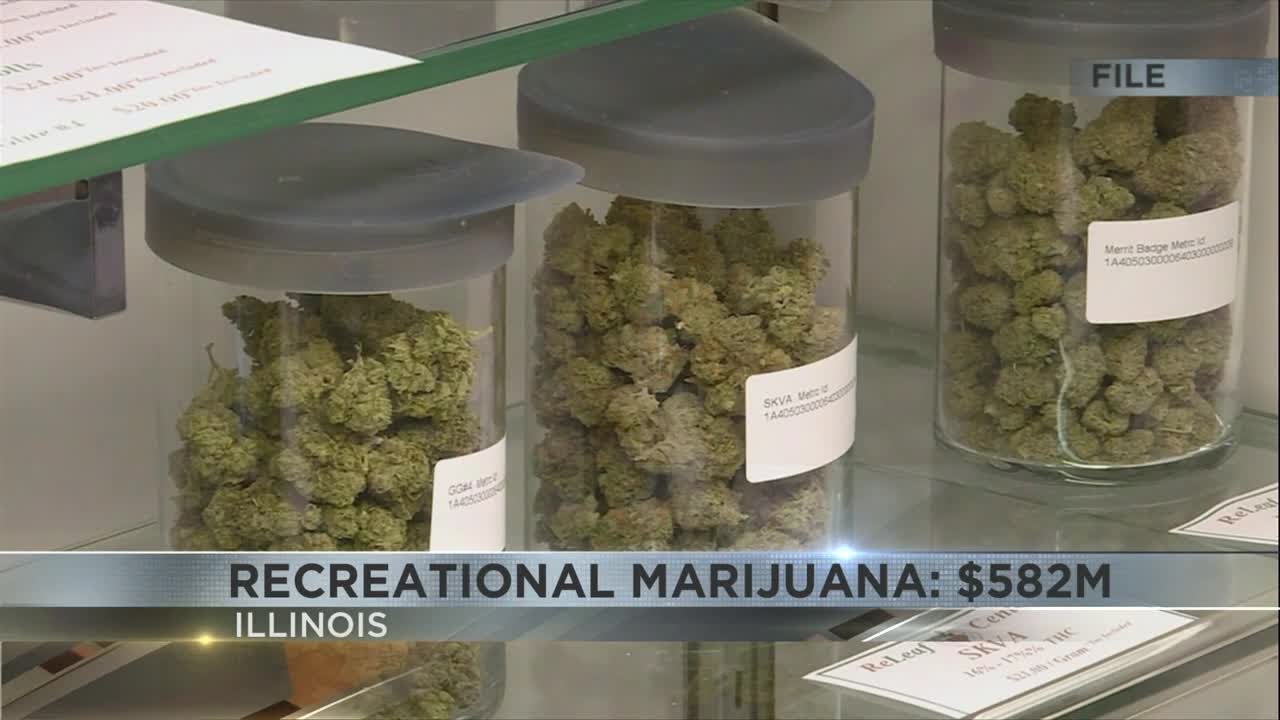 Illinois sees huge profits in marijuana sales