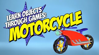 Fun Puzzle Toy Motorcycle Game for Kids Learn Shapes & Objects 1-4 screenshot 4