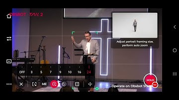 Shot on OBSBOT Tail 2 | AI Tracking with Auto Zoom at Church