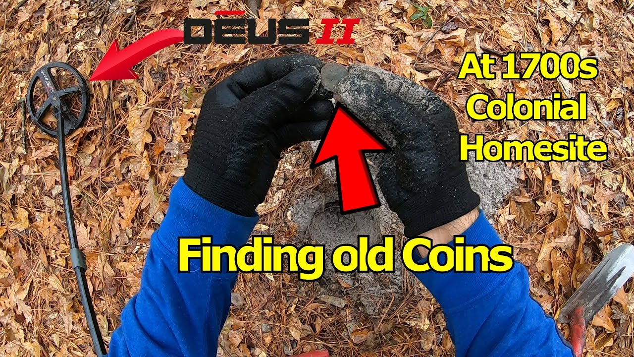 Metal Detecting Colonial homesite with XP Deus II YouTube