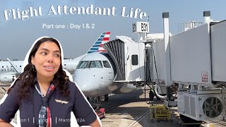 A week in my Life as a Flight Attendant✈️| Part One | Kimberly Lopez