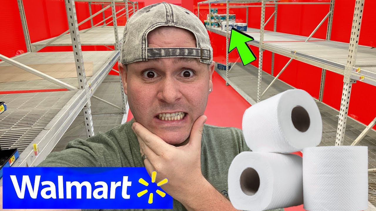Wait Did Walmart sell out of toilet paper?? (Clearance) YouTube