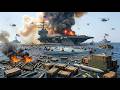 May 24, 2026! A US aircraft carrier was sunk by a SU-57, 1200 tons of reserve ammunition were lost!