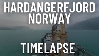 HARDANGERFJORD NORWAY (rainy) TIMELAPSE by Joe Franta. Ship 16,502 views 1 year ago 4 minutes, 10 seconds