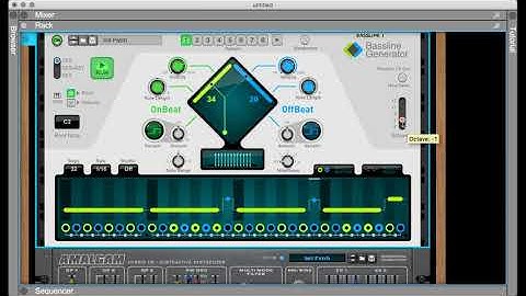 Reason Studios Bassline Generator & Ekssperimental Sounds AMALGAM, DRUMSYN & SYNR