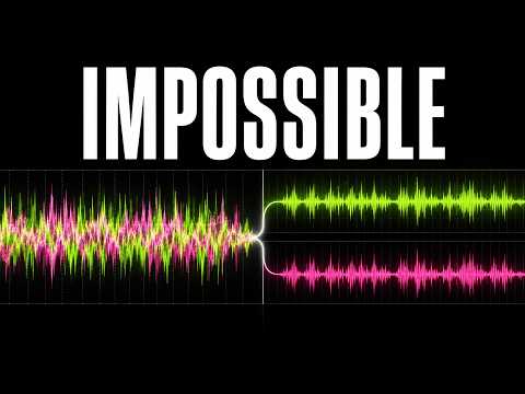 Can I Separate Talking From Singing? The Impossible Audio Test