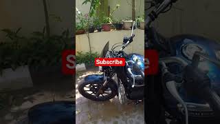 Mods on royal Enfield Meteor stellar metallic blue #subscribe #royalenfield
