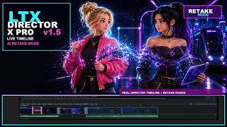 AI Video Retakes Just Got INSANE! LTX Director X Pro v1.5 SUPER FAST