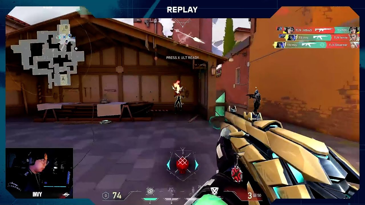 TS Invy с БЕЗУМНЫМ спрей-трансфером против TALON | VCT Pacific Kickoff 2024