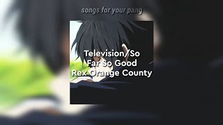 Television/So Far So Good - Rex Orange County [Legendado/Tradução]