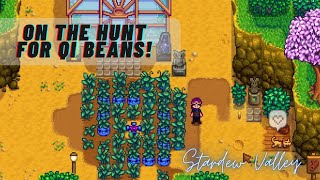 LET'S PLAY! Stardew Valley; the hunt for Qi Beans! 26.01.23