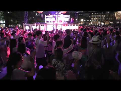 千代田おどり　2022年東京丸の内盆踊り２６　行幸通り　大手町丸の内有楽町夏祭り