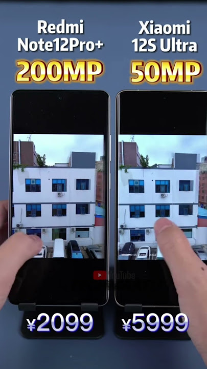 Redmi Note 12 Pro Plus Vs Xiaomi 12S Ultra 😱 Zoom Test 📸 #shorts #viral
