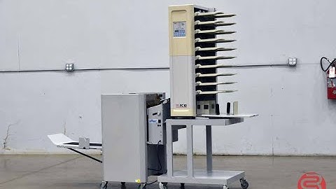 MBM FC 10-Bin Collator w/ Sprint Booklet Maker