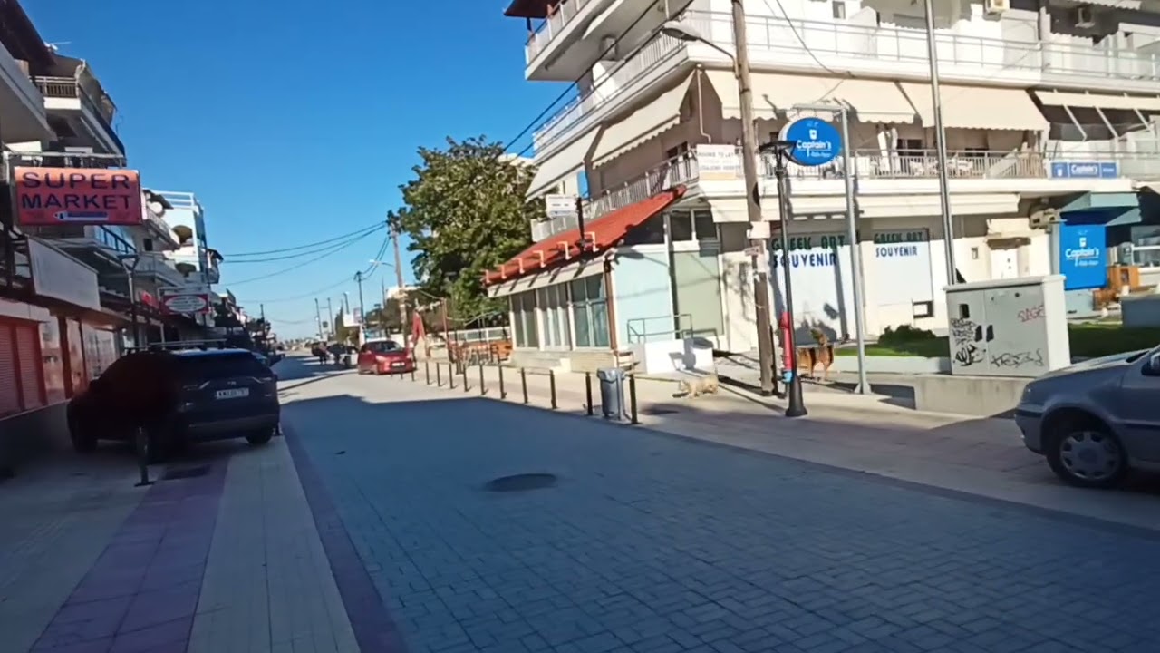 Paralia Katerini, Greece — January Without Tourists