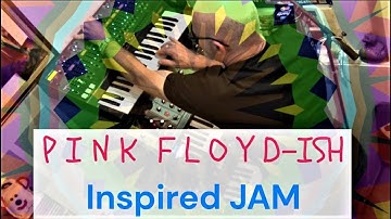 Pink Floyd-ish Tangerine Dream inspired ambient jam Moog Grandmother Behringer Odyssey B