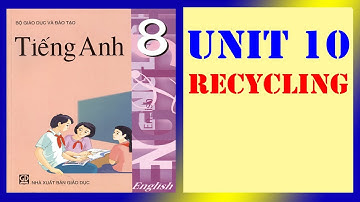 Tiếng Anh lớp 8 - Unit 10 Recycling