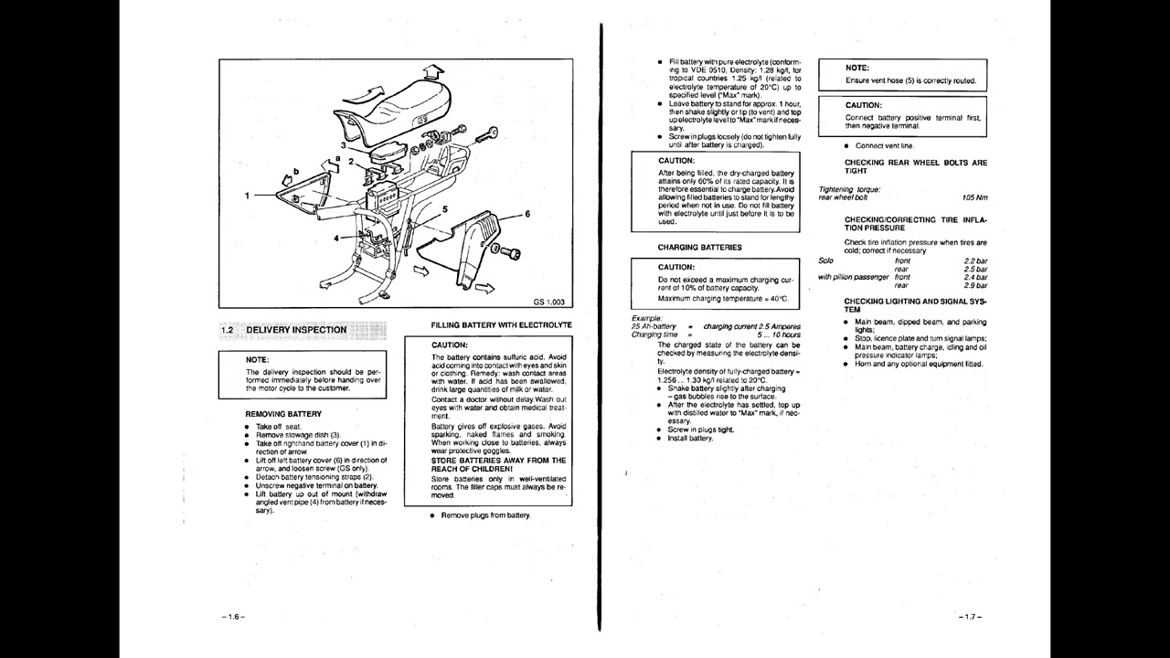 BMW R80GS R100R 1980 1987 Repair Manual PDF Download Guide English -  Maintenance Step By Step Moto