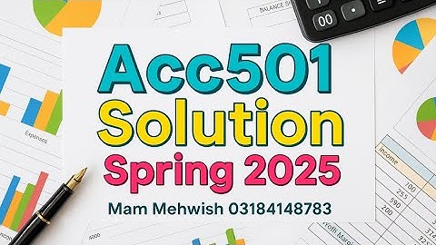 ACC501 Assignment 1 Solution Spring 2025 | DuPont ROE Analysis | Full Marks Guaranteed
