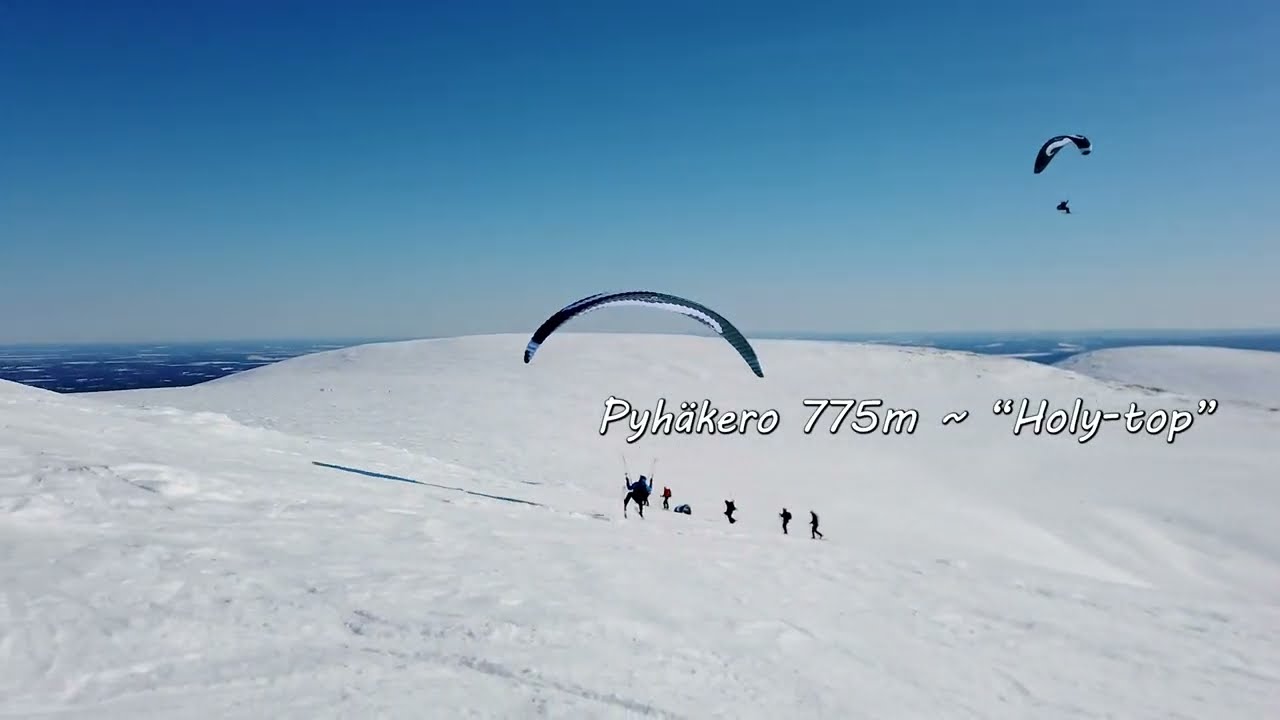 PARAKITING on "Heaven-top"