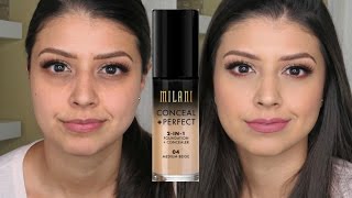 Milani Conceal + Perfect 2-In-1 Foundation + Concealer | Product Review YouTube
