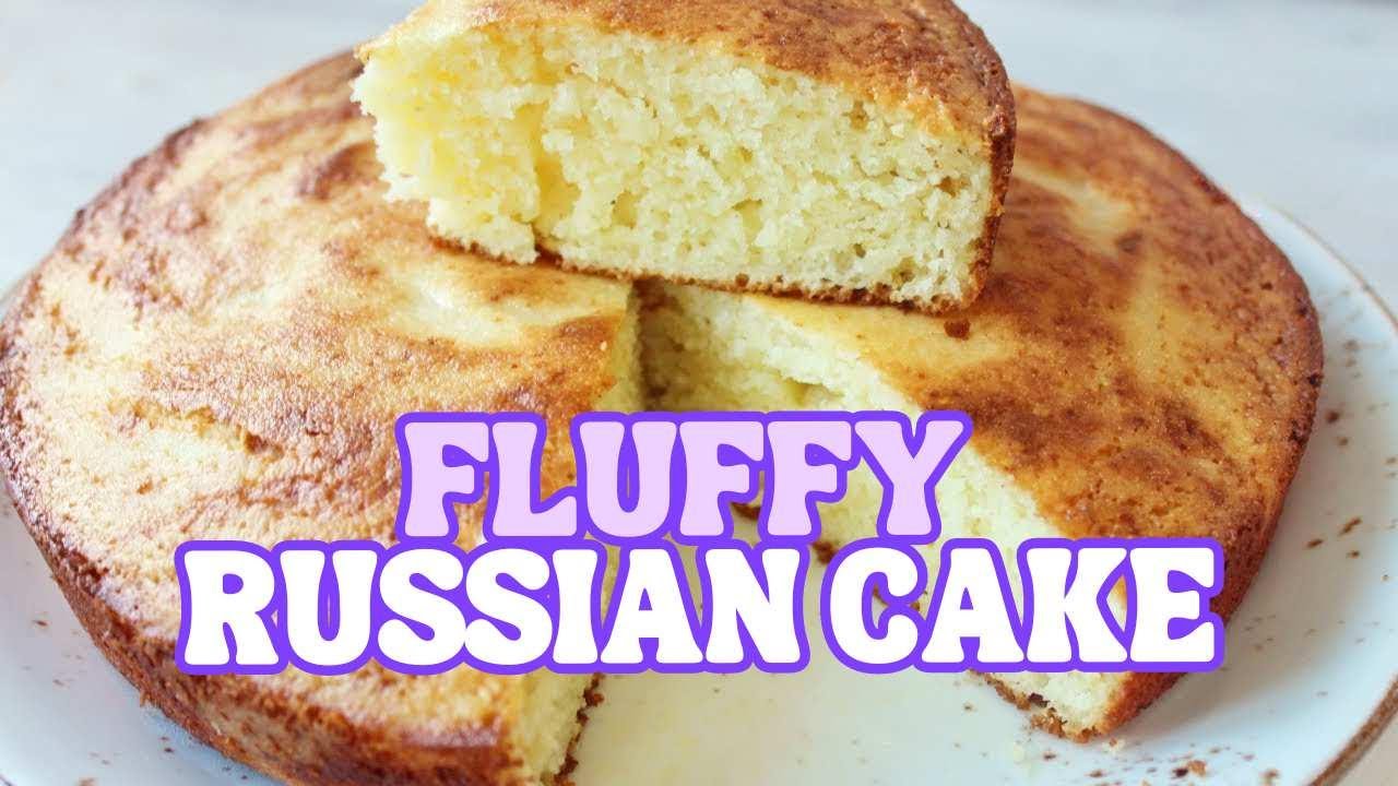 Mannik Recipe: The Best Russian Fluffy Cake! - YouTube