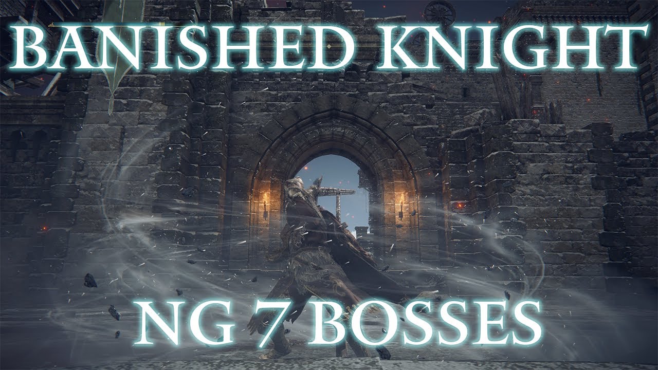 Elden Ring Banished Knight Build Vs NG+ 7 Bosses Banished Knight's