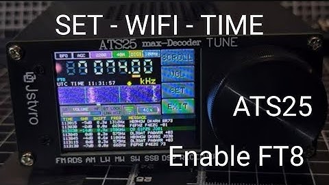 ATS25 - FT8 DECODE Firmware 4.2