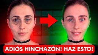 CÓMO REDUCIR LA HINCHAZÓN DE LA CARA Y EL CUERPO? Haz esta rutina a diario!