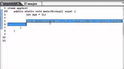 Java Programming Tutorial   20   Conditional Operators   YouTube