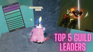 Top 5 Guild Leaders in deepwoken | Deepwoken