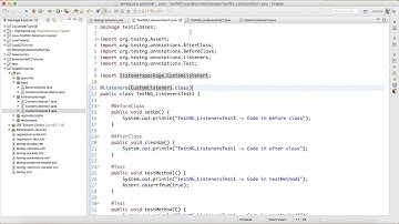7.4 TestNG Listeners   ISuiteListener