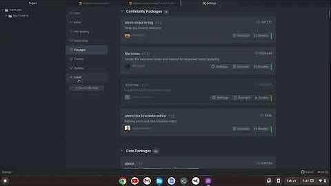 From Brackets to the Pulsar Text Editor: Look and Feel