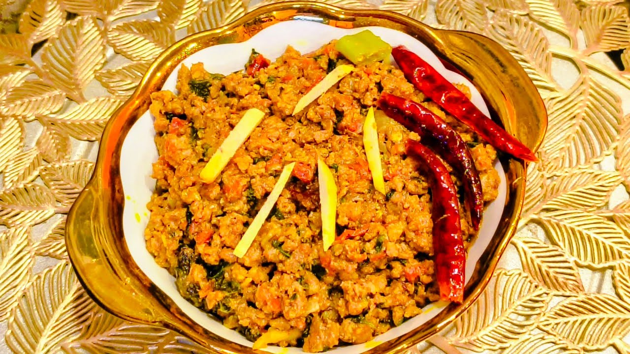 Tawa Tamatar mirchi keema recipe (Ramzan series Ep-11)