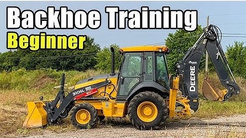 How to Operate a Backhoe | Tractor Loader Backhoe Training.