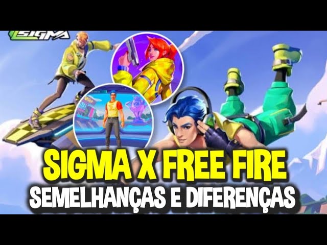 Sigma é igual ao Free Fire? Veja comparações entre os jogos Battle