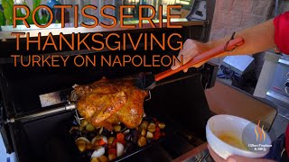 Delicious Rotisserie Turkey On Napoleon Prestige 500!