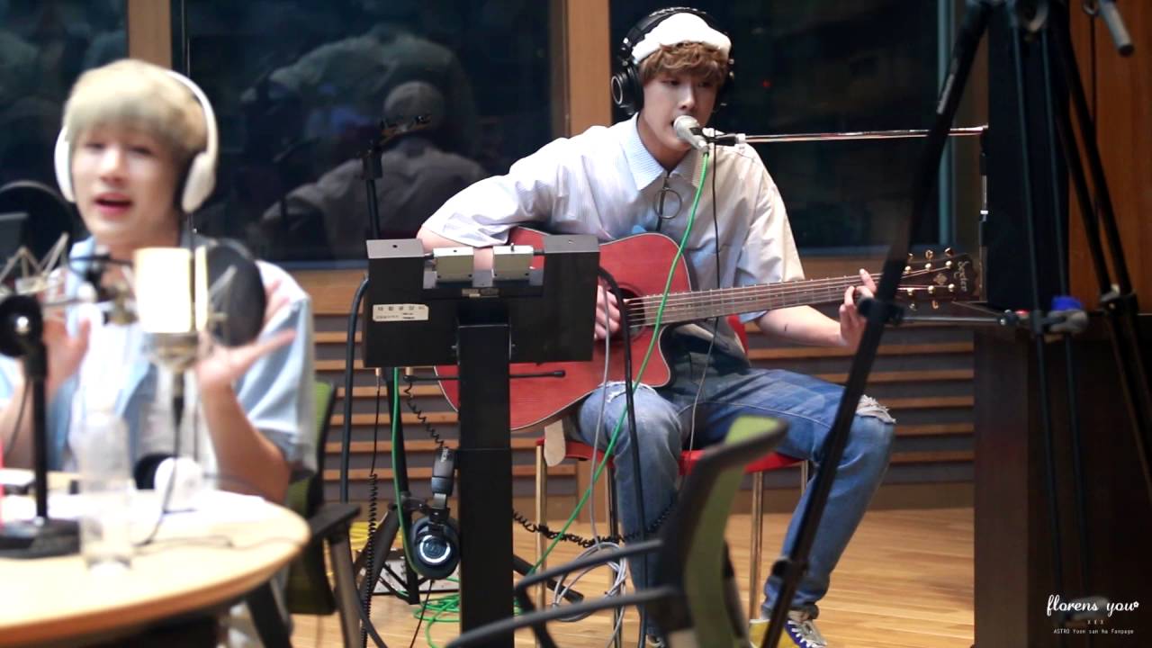 160805 박정아의 달빛낙원 아스트로 산하 기타와 노래