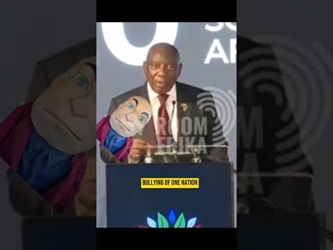 Ramaphosa VS Trump