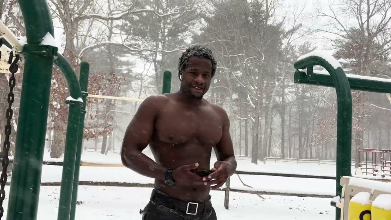 *Battle Tested* Calisthenics Workout IN *BlIZZARD WEATHER CONDITIONS* Get Shredded Quick Method!!